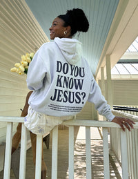 Elevated Faith Do You Know Jesus Unisex Hoodie Christian Hoodie