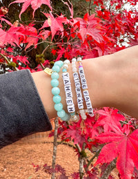 Elevated Faith Endurance Christian Stone Bracelet