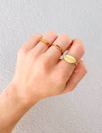 Elevated Faith Fortress Ring Christian Ring