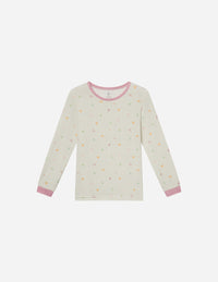 Elevated Faith Heart Bamboo Kids Pajama Set Christian Kids Pajama