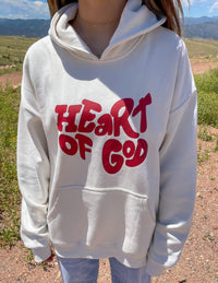 Elevated Faith Heart of God Unisex Hoodie Christian Hoodie