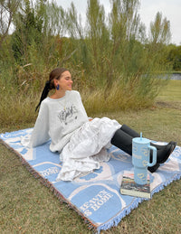 Elevated Faith Heaven Is Home Throw Blanket Christian Blanket