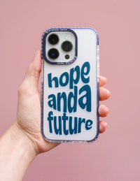 Elevated Faith Hope and a Future Phone Case Christian Phone Case