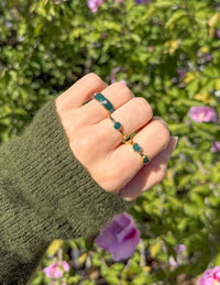 Elevated Faith Jade Ring Set Christian Ring
