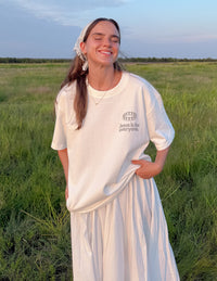 Elevated Faith Jesus Is for Everyone Heavyweight Tee Christian T-Shirt