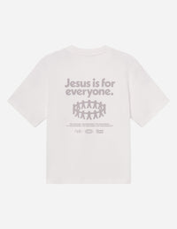 Elevated Faith Jesus Is for Everyone Heavyweight Tee Christian T-Shirt