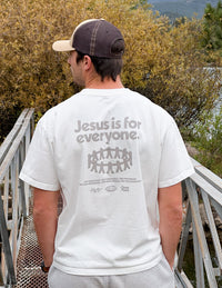 Elevated Faith Jesus Is for Everyone Heavyweight Tee Christian T-Shirt