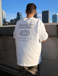 Elevated Faith Jesus Is for Everyone Heavyweight Tee Christian T-Shirt