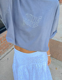 Elevated Faith Living Water Blue Unisex Tee Christian T-Shirt