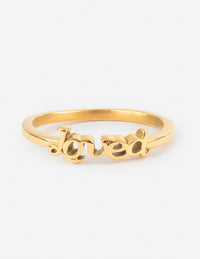 Elevated Faith Loved Ring Christian Ring