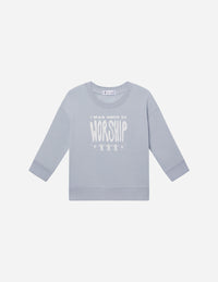 Elevated Faith Made To Worship Kids Crewneck Christian Kids Crewneck