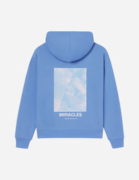 Elevated Faith Miracles Blue Unisex Hoodie Christian Hoodie