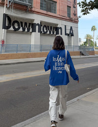 Elevated Faith Pray for Los Angeles LS Heavyweight Tee Christian T-Shirt