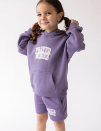Elevated Faith Prayer Works Kids Hoodie Christian Kids Hoodie