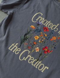 Created by the Creator Plum Unisex Tee Christian T-Shirt