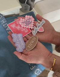 The Large Everyday Denim Tote Patch Kit Christian Accessories