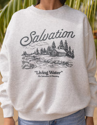 Elevated Faith Salvation Unisex Crewneck Christian Crewneck