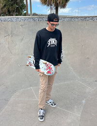 Elevated Faith Spirit Is Moving LS Heavyweight Tee Christian T-Shirt