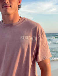 Elevated Faith Strength Unisex Tee Christian T-Shirt