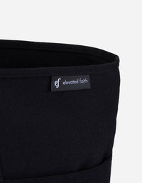 Elevated Faith The Large Everyday Black Tote Christian Tote Bag