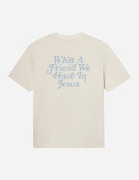 Elevated Faith What a Friend in Jesus Unisex Tee Christian T-Shirt