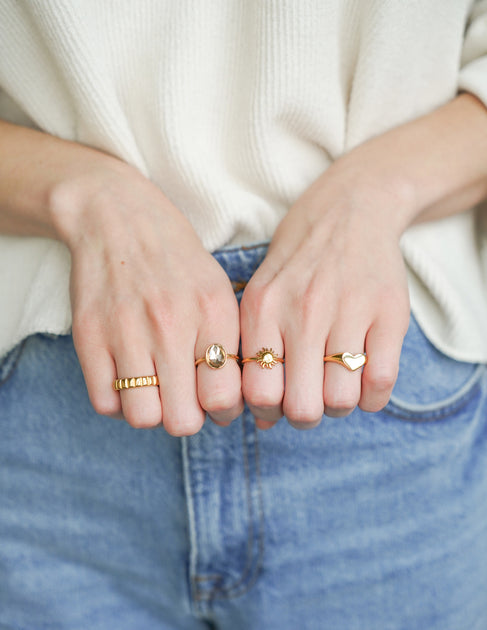 Gold Sunset Ring | Christian Rings | Elevated Faith