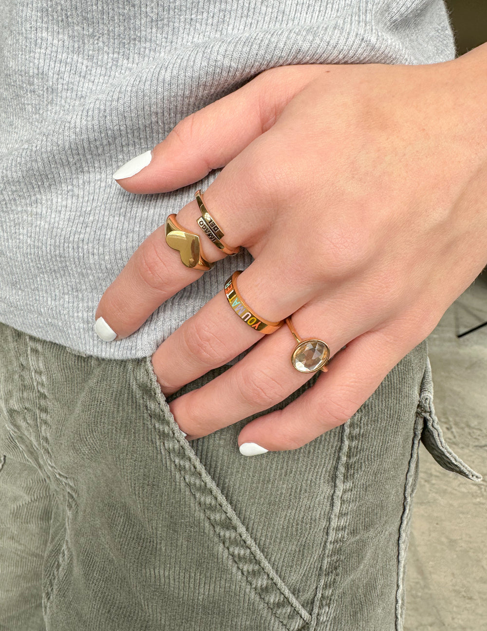 Gold You Matter Ring | Christian Rings | Elevated Faith