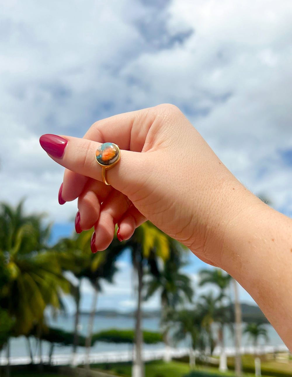 Oyster Turquoise Ring | Christian Rings | Elevated Faith