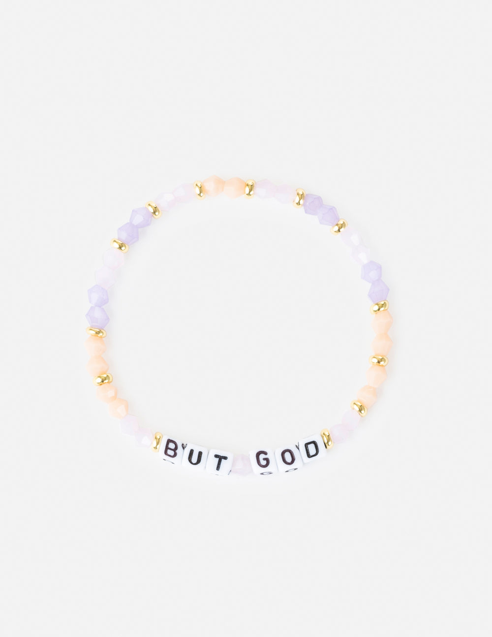 Faith Blue Letter Bracelet, Christian Jewelry