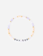 But God Letter Bracelet Christian Jewelry