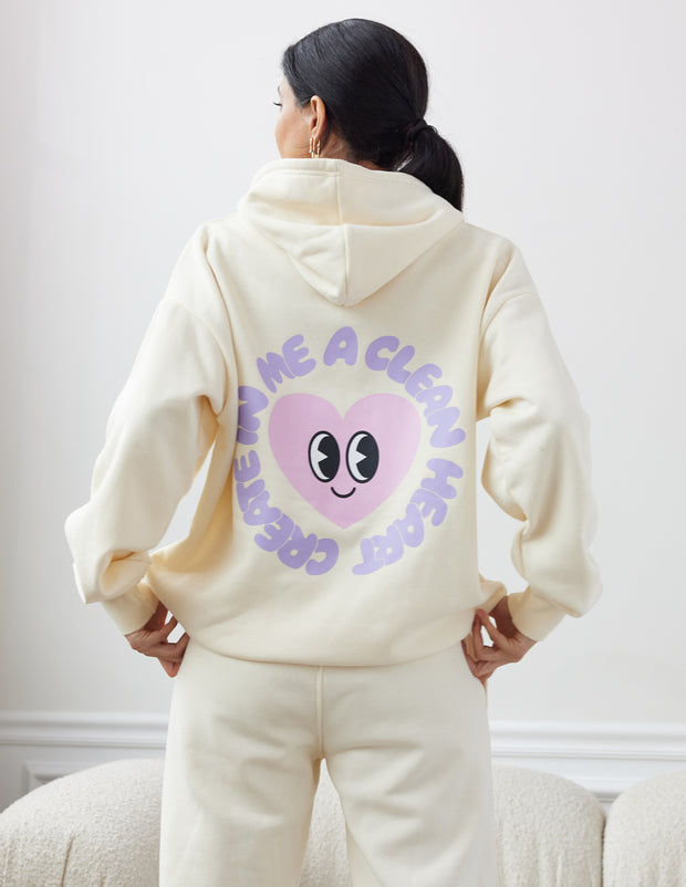 Create in Me a Clean Heart Hoodie | Christian Hoodies | Elevated Faith