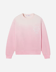 God Is Always With Me Pink Unisex Crewneck Christian Sweatshirt