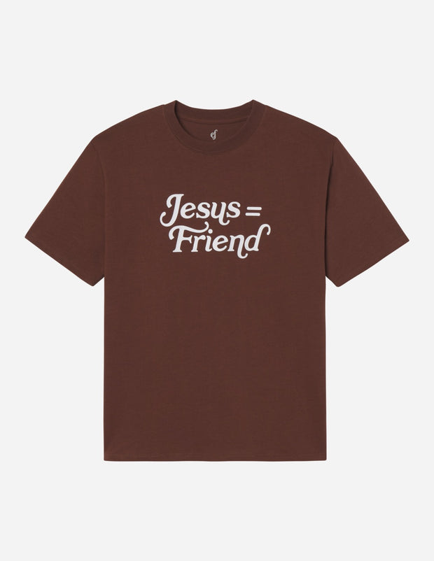 Elevated Faith Jesus Equals Friend Unisex Tee Christian T-Shirt