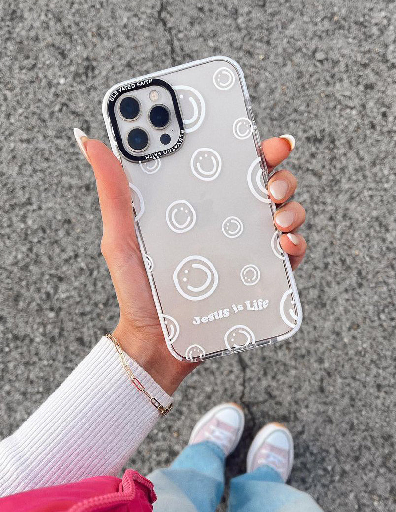 Elevated Faith Jesus is Life Phone Case iPhone 14