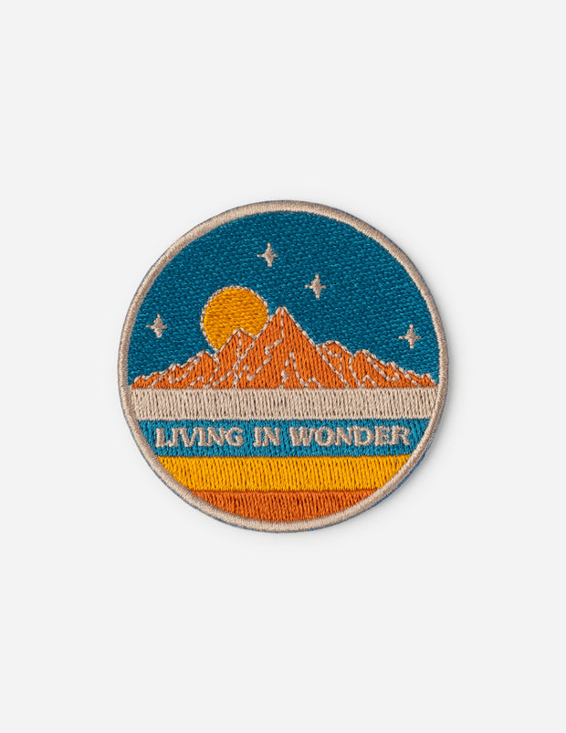 Living in Wonder Christian Patch