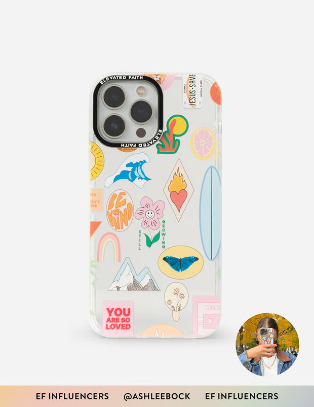 Sticker Collage x Ashlee Bock Christian Influencer Phone Case