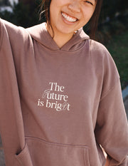 The Future is Bright Unisex Hoodie Christian Sweatshirt