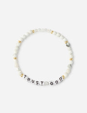 Trust God Christian Letter Bracelet