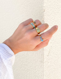 Elevated Faith Be Still Ring Christian Ring