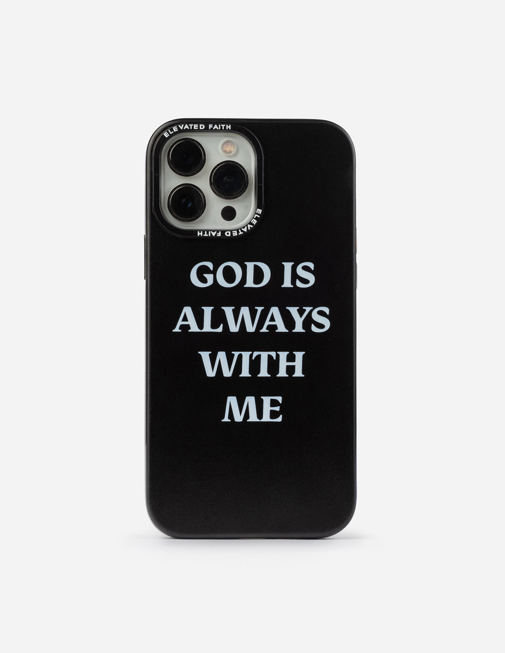 Black God is Always With Me Phone Case iPhone 11 Pro Max