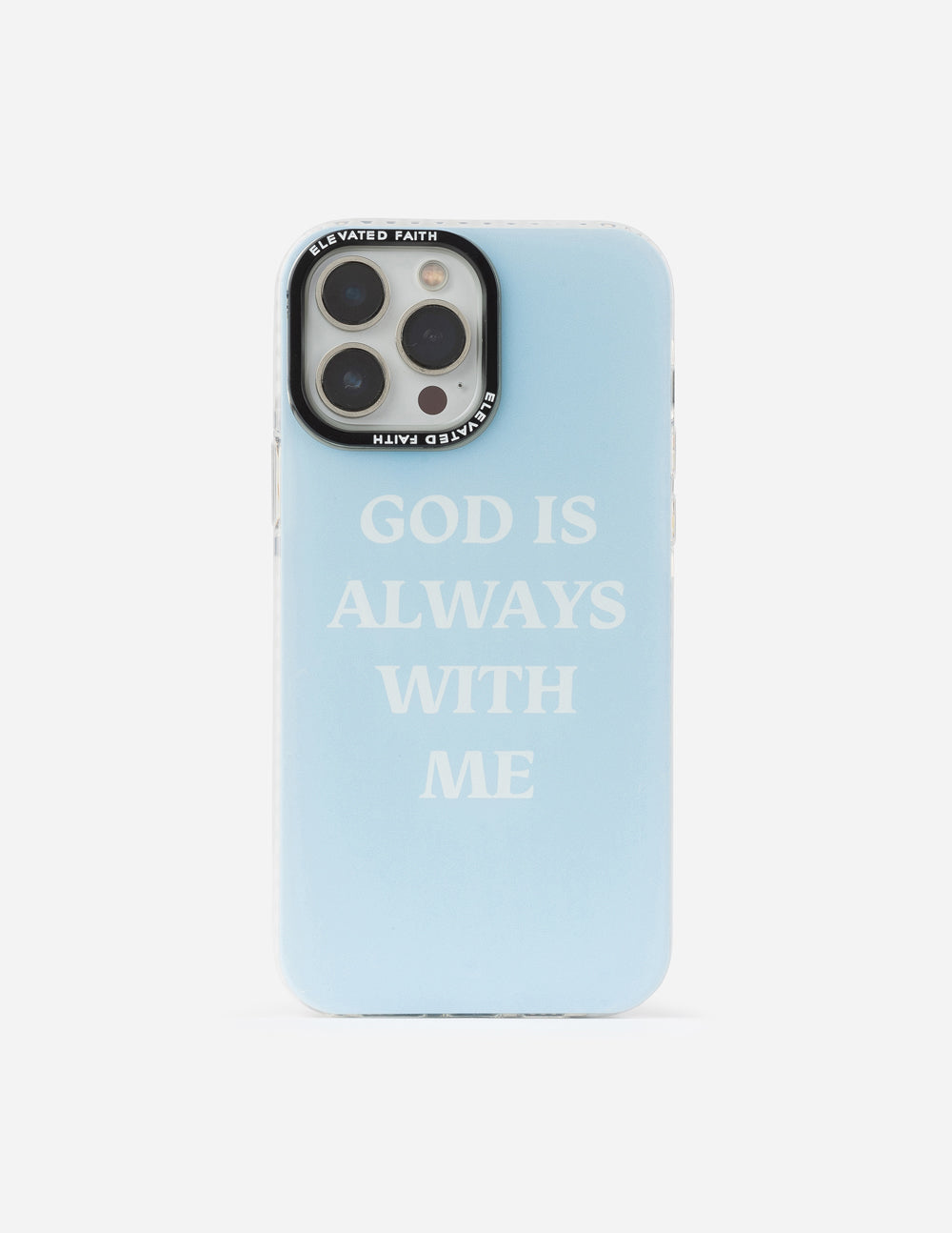 Elevated Faith Blue God is Always With Me Phone Case iPhone 11 Pro Elevated Faith Blue God is Always With Me Phone Case iPhone 11 Pro