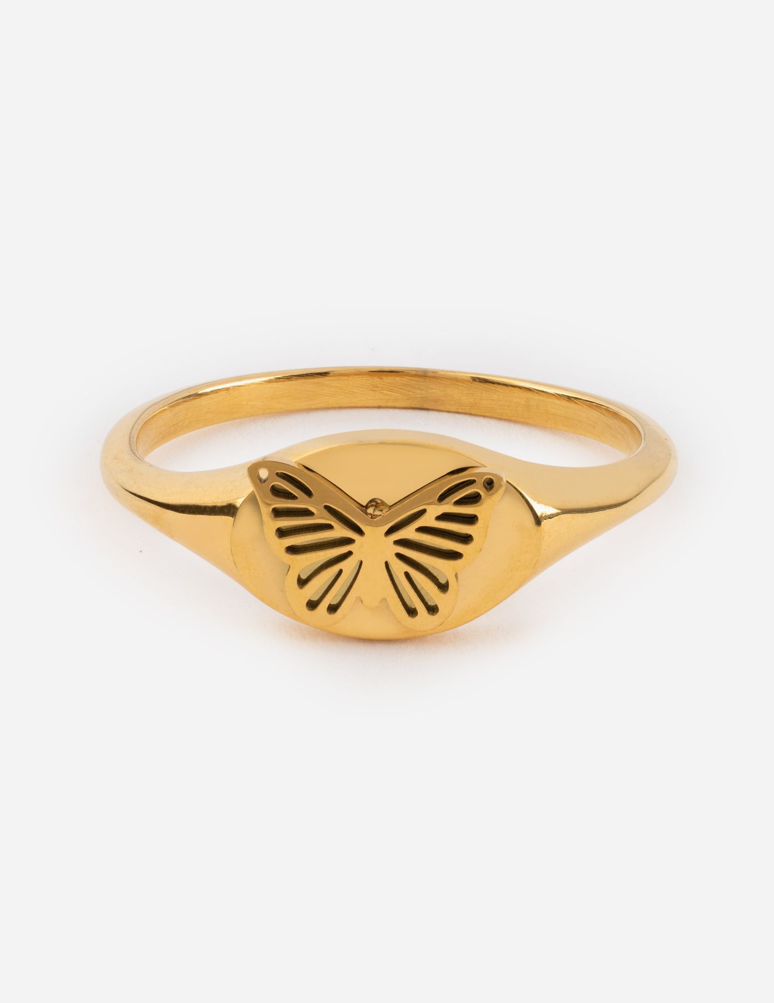 Butterfly Signet Ring | Christian Rings | Jewelry | Elevated Faith