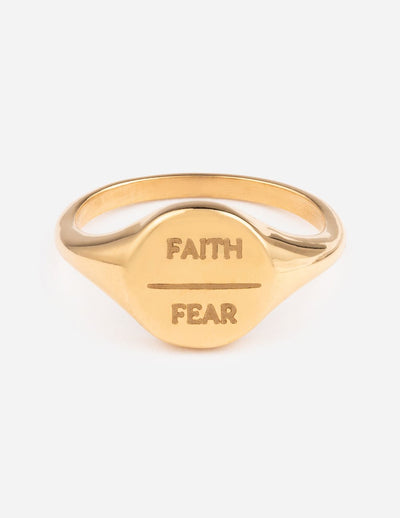Elevated Faith Gold Child of God Ring