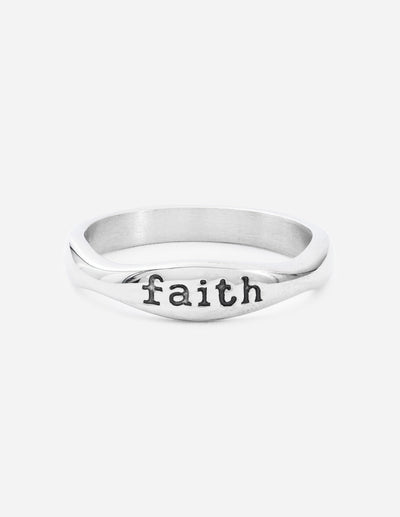 Elevated Faith Faith Ring Christian Ring