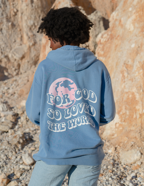 For God So Loved The World Hoodie | Christian Apparel | Elevated Faith