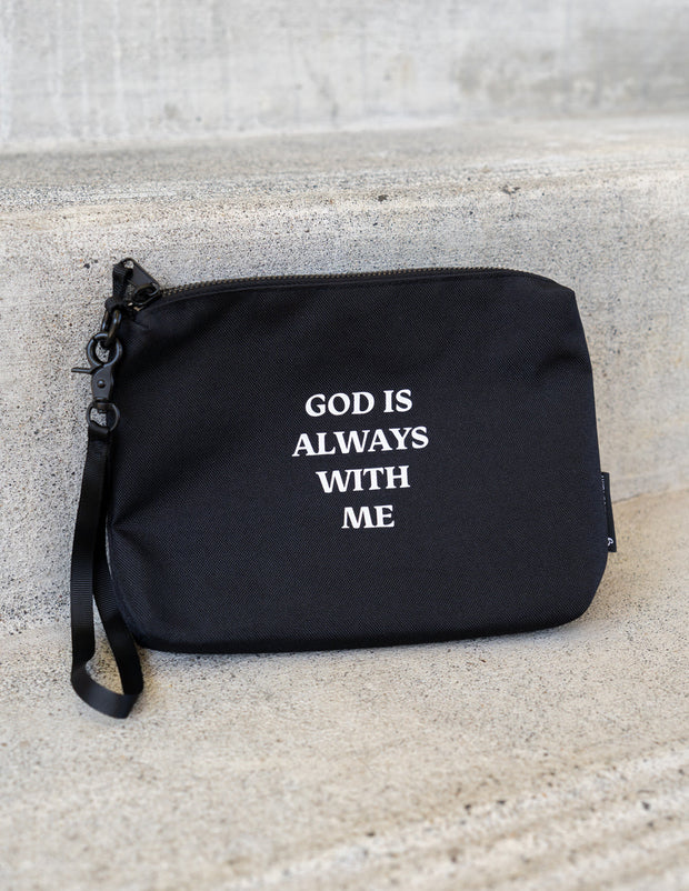 Elevated Faith God Is Always With Me Pouch Christian