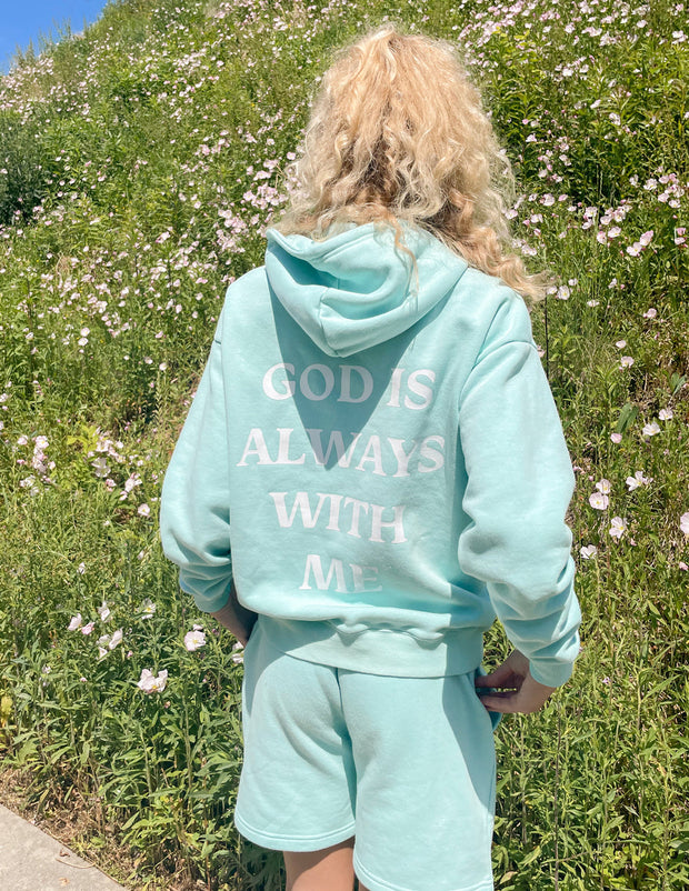 Elevated Faith God is Always With Me Unisex Hoodie Christian Hoodie