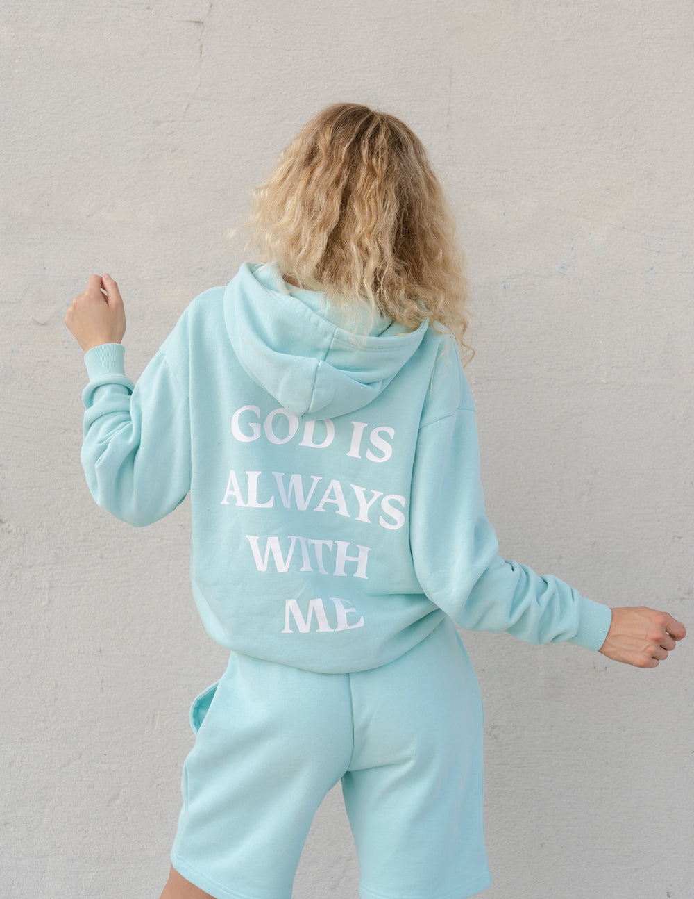 God is Always With Me Unisex Hoodie | Elevated Faith