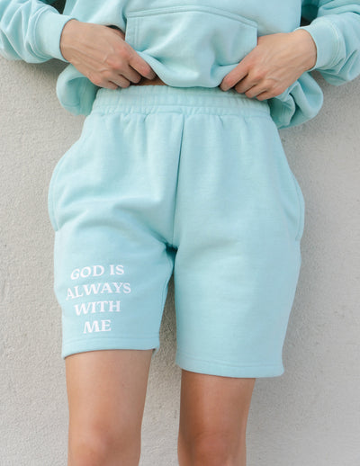God Is Always With Me Pink Unisex Sweatpant