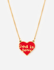 Elevated Faith God is Love Necklace Christian Necklace